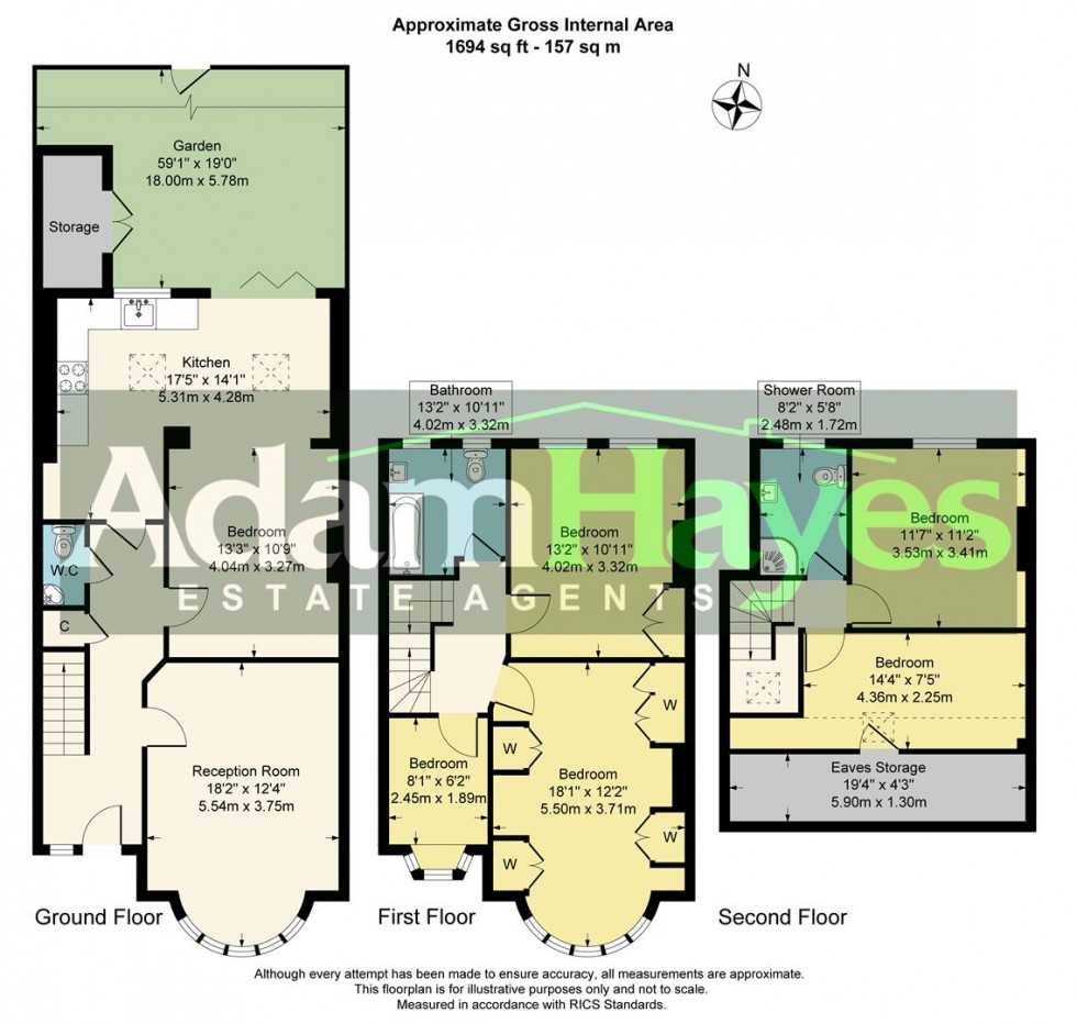 Floorplan for Finchley Park, North Finchley, N12