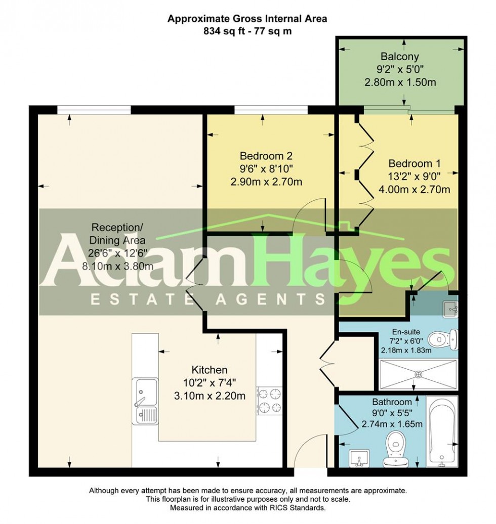 Floorplan for Kingsway, North Finchley, N12