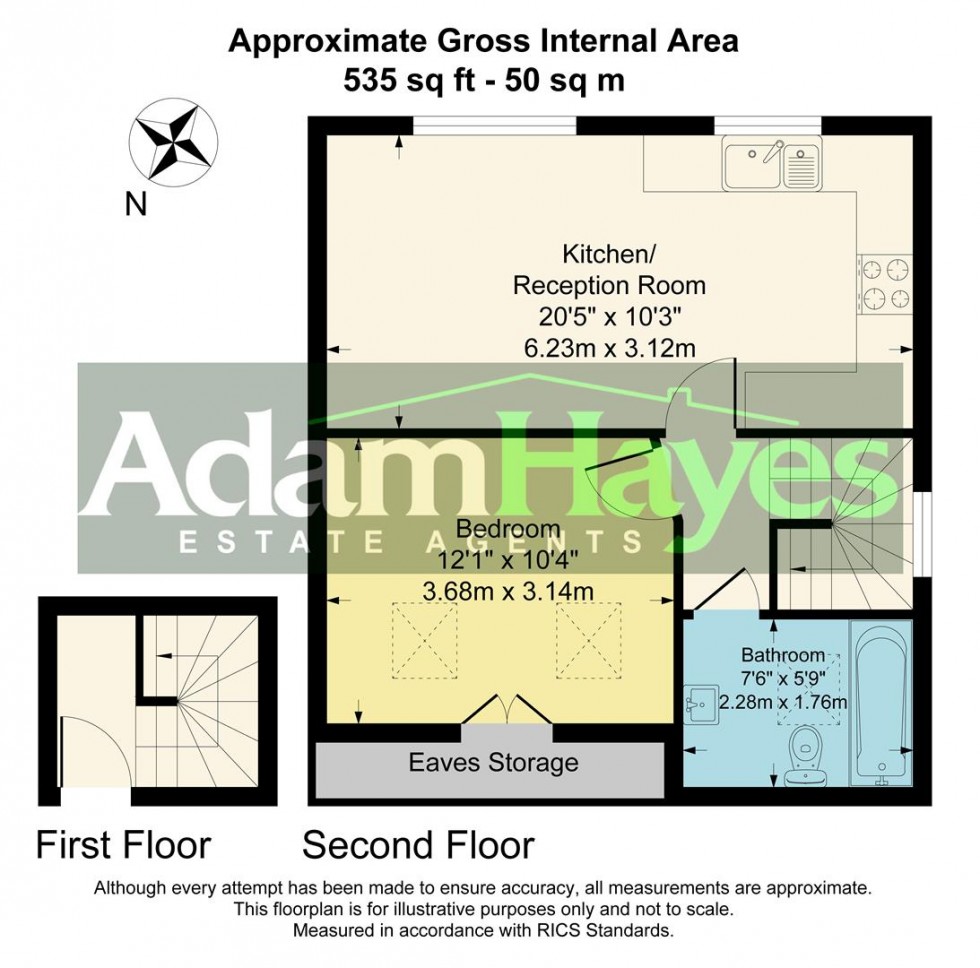 Floorplan for Wentworth Park, Finchley, N3