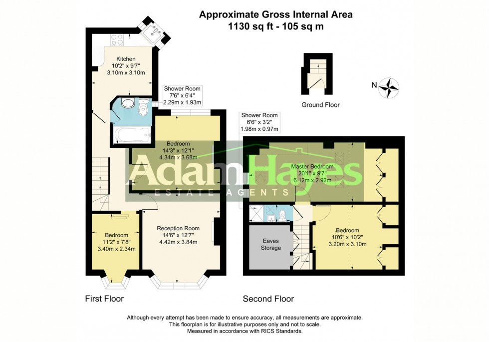 Floorplan for Etchingham Park Road, Finchley, N3