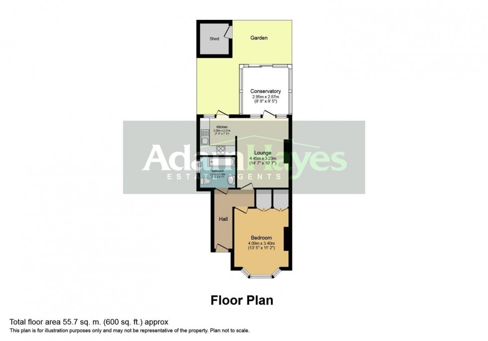 Floorplan for Nethercourt Avenue, West Finchley, N3