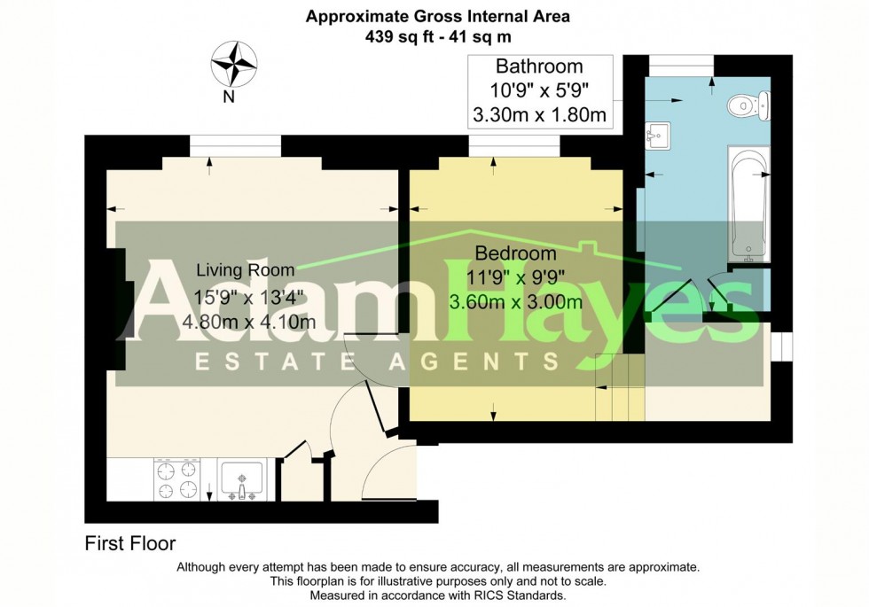 Floorplan for Woodside Park Road, North Finchley, N12