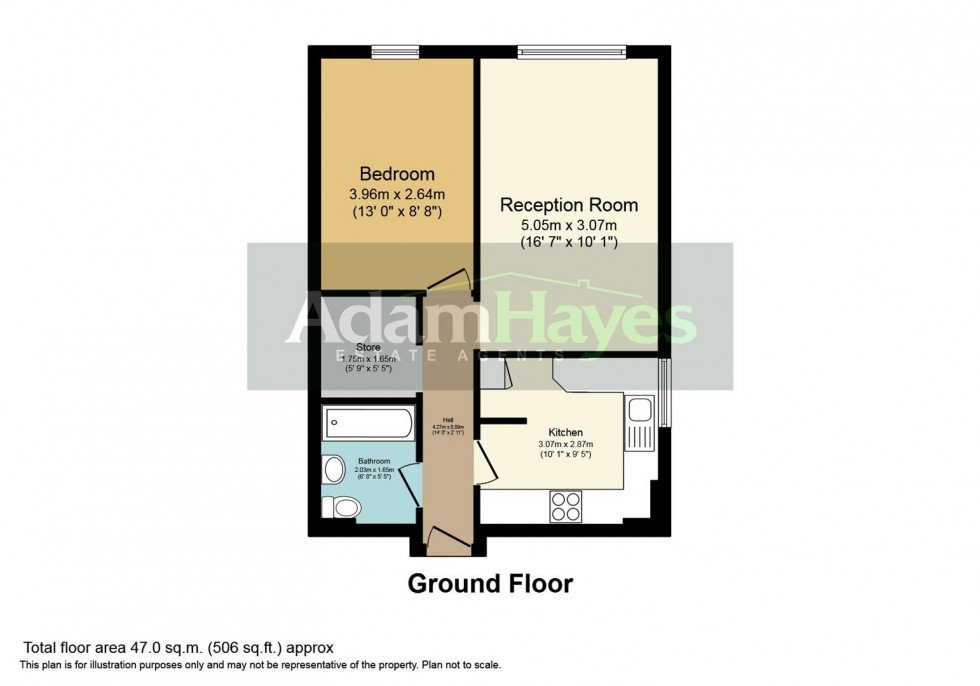 Floorplan for Woodside Avenue, North Finchley, N12