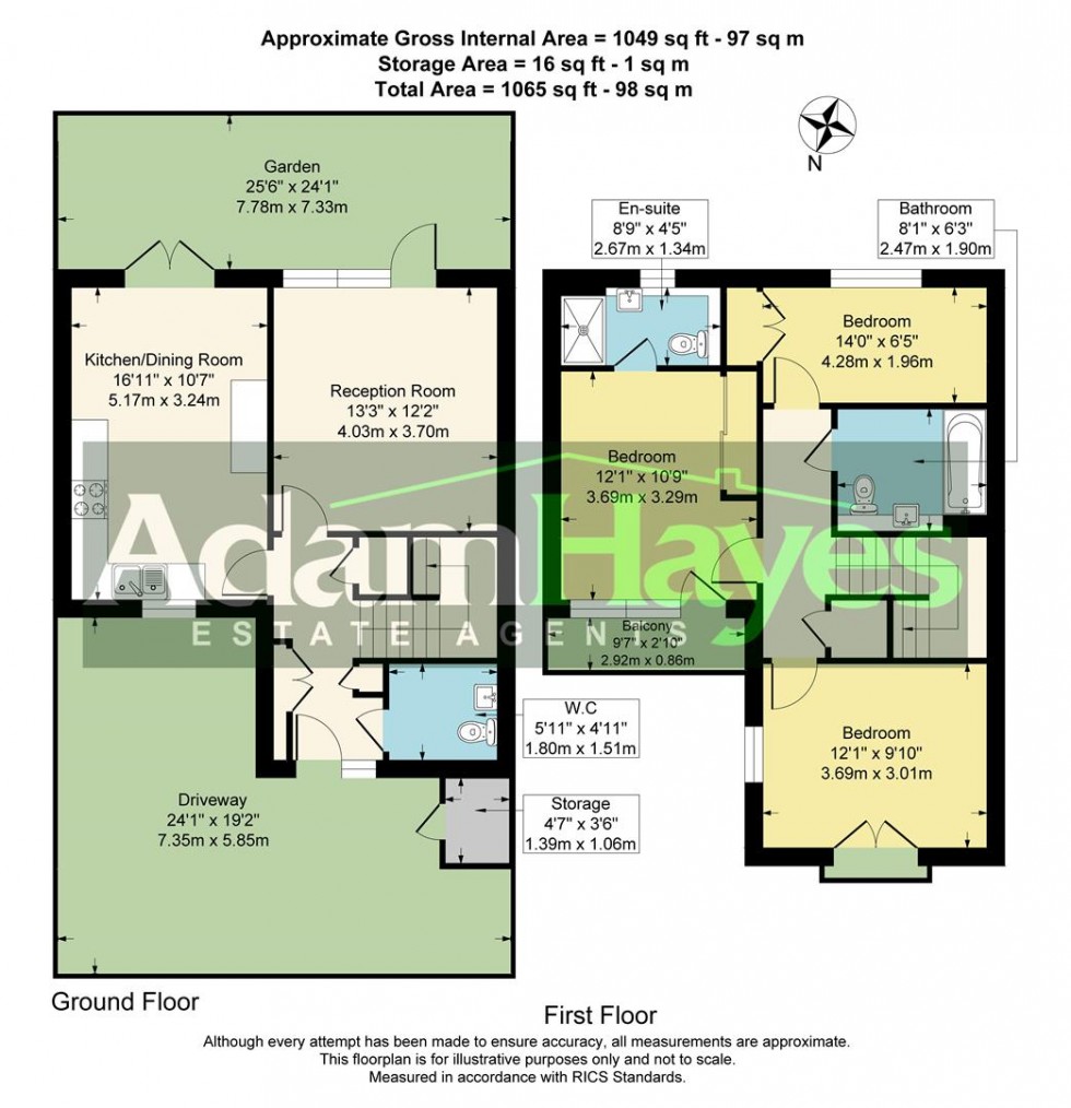 Floorplan for Minotaur Drive, Barnet, EN5