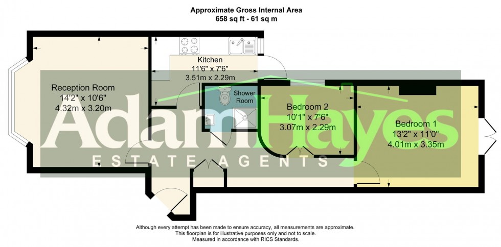 Floorplan for Dollis Road, Finchley Central, N3