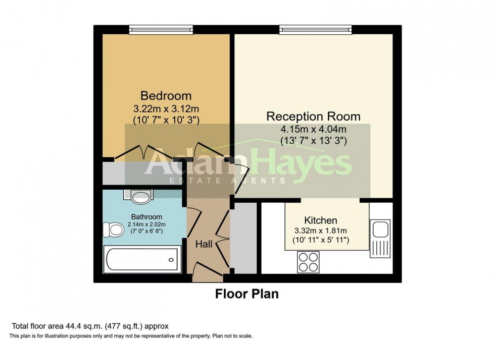 Floorplan for High Road, North Finchley, N12