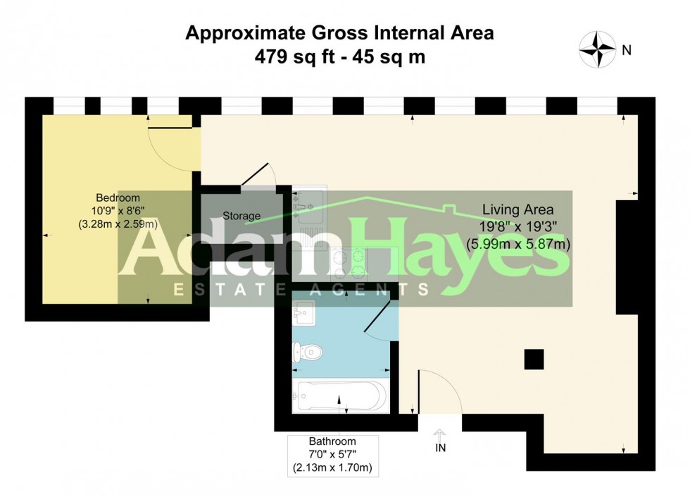 Floorplan for High Road, North Finchley N12