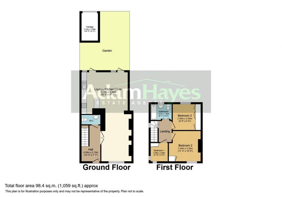 Floorplan for Great North Road, Barnet, EN5