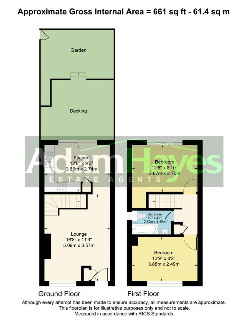 Floorplan for Woodside Lane, North Finchley, N12