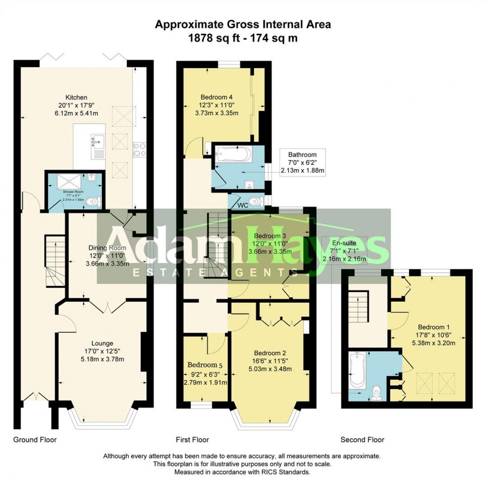 Floorplan for Ashurst Road, North Finchley, N12