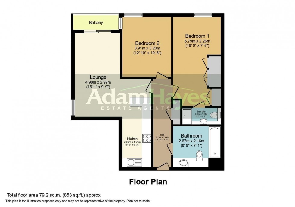 Floorplan for Kingsway, North Finchley N12