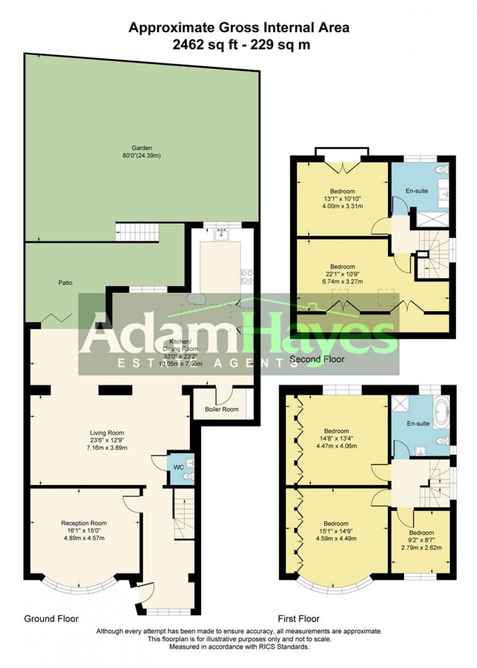 Floorplan for Northiam, Woodside Park, N12