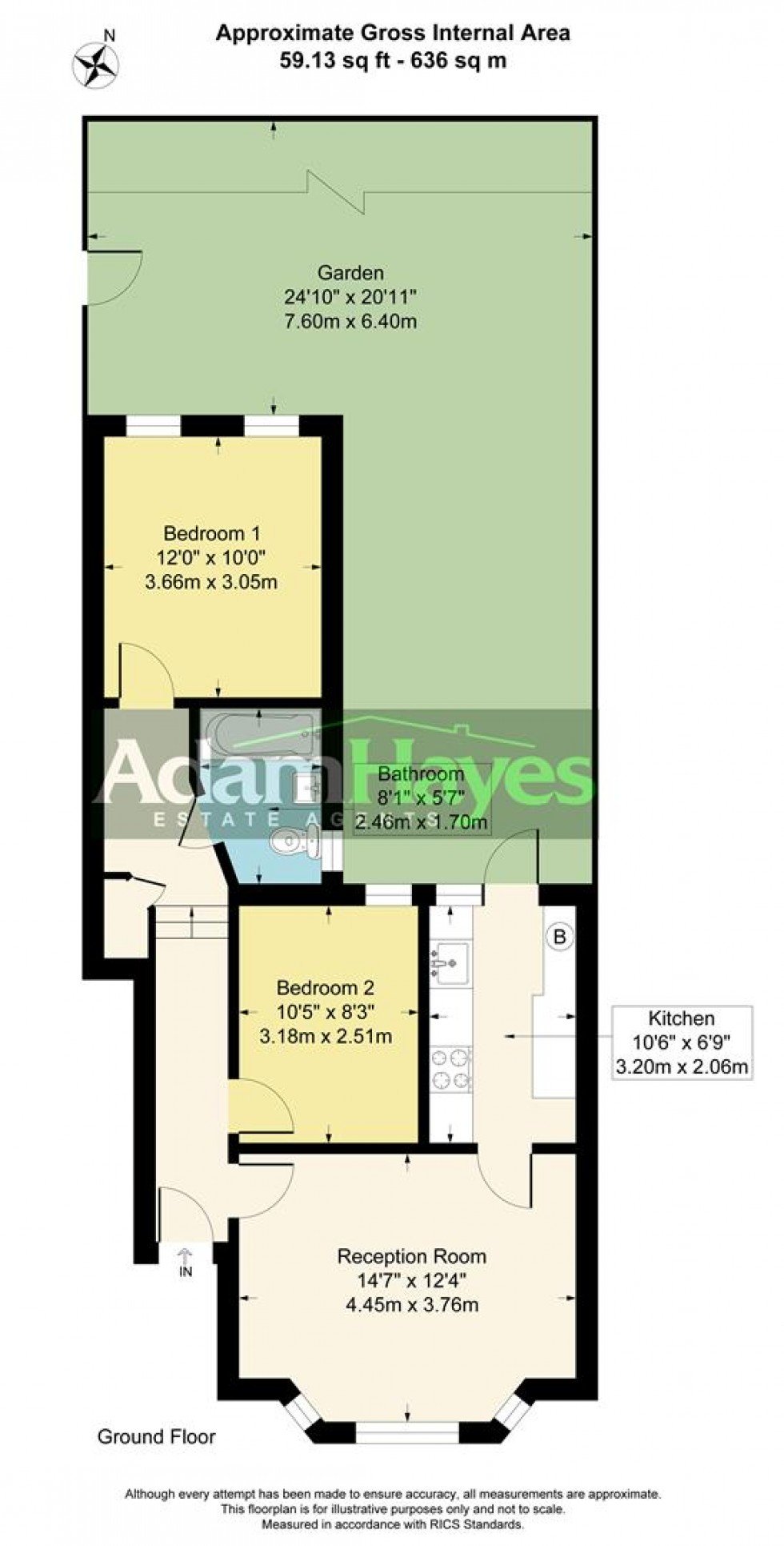 Floorplan for Glebe Road, Finchley, N3