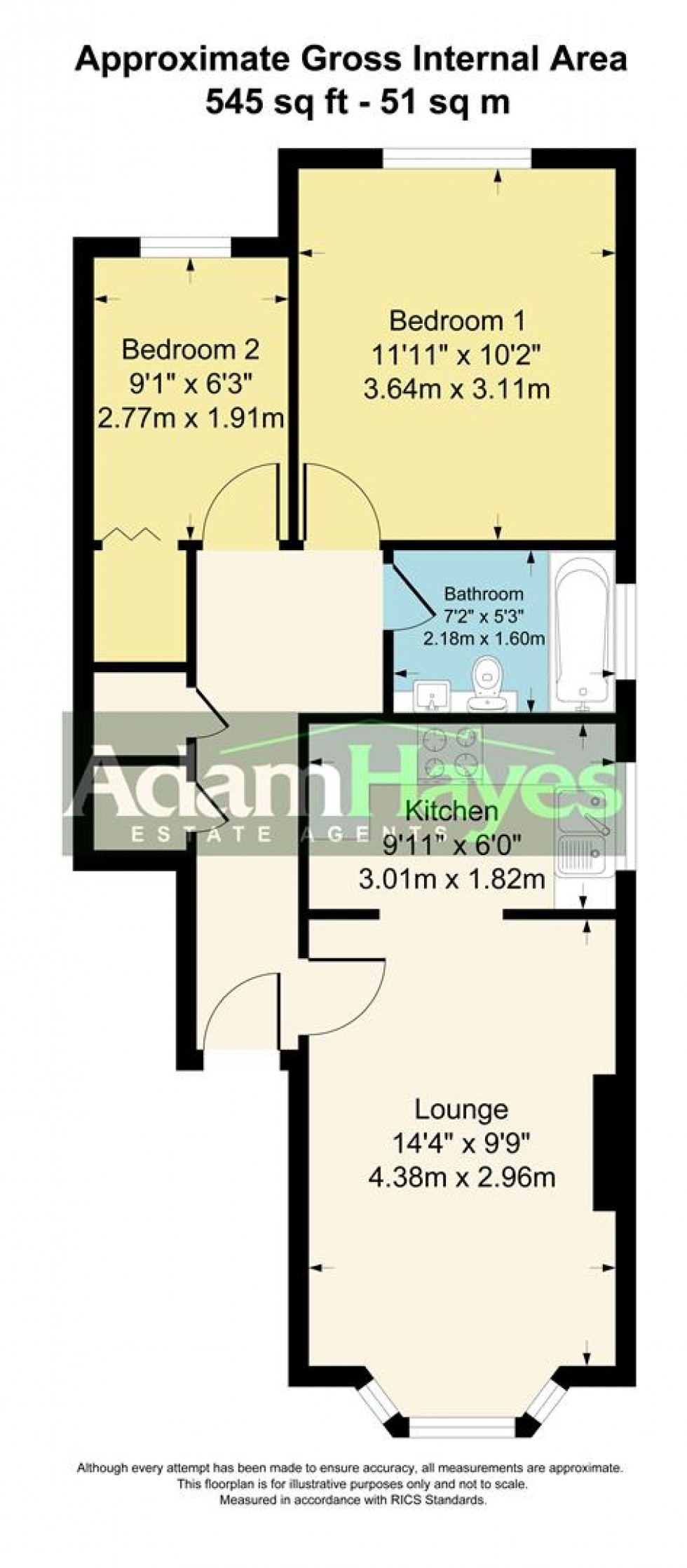 Floorplan for Lankaster Gardens, East Finchley, N2