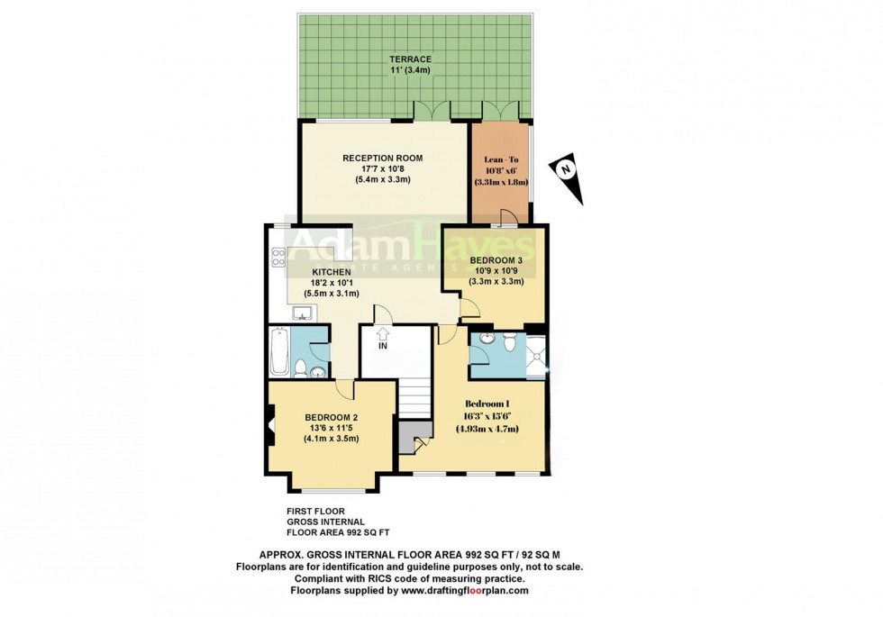 Floorplan for Elm Park Road, Finchley Central, N3