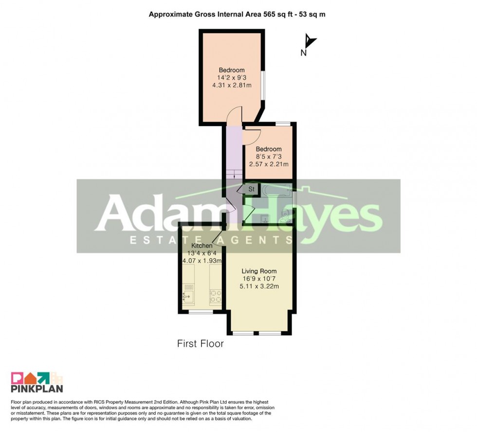Floorplan for Torrington Park, North Finchley, N12