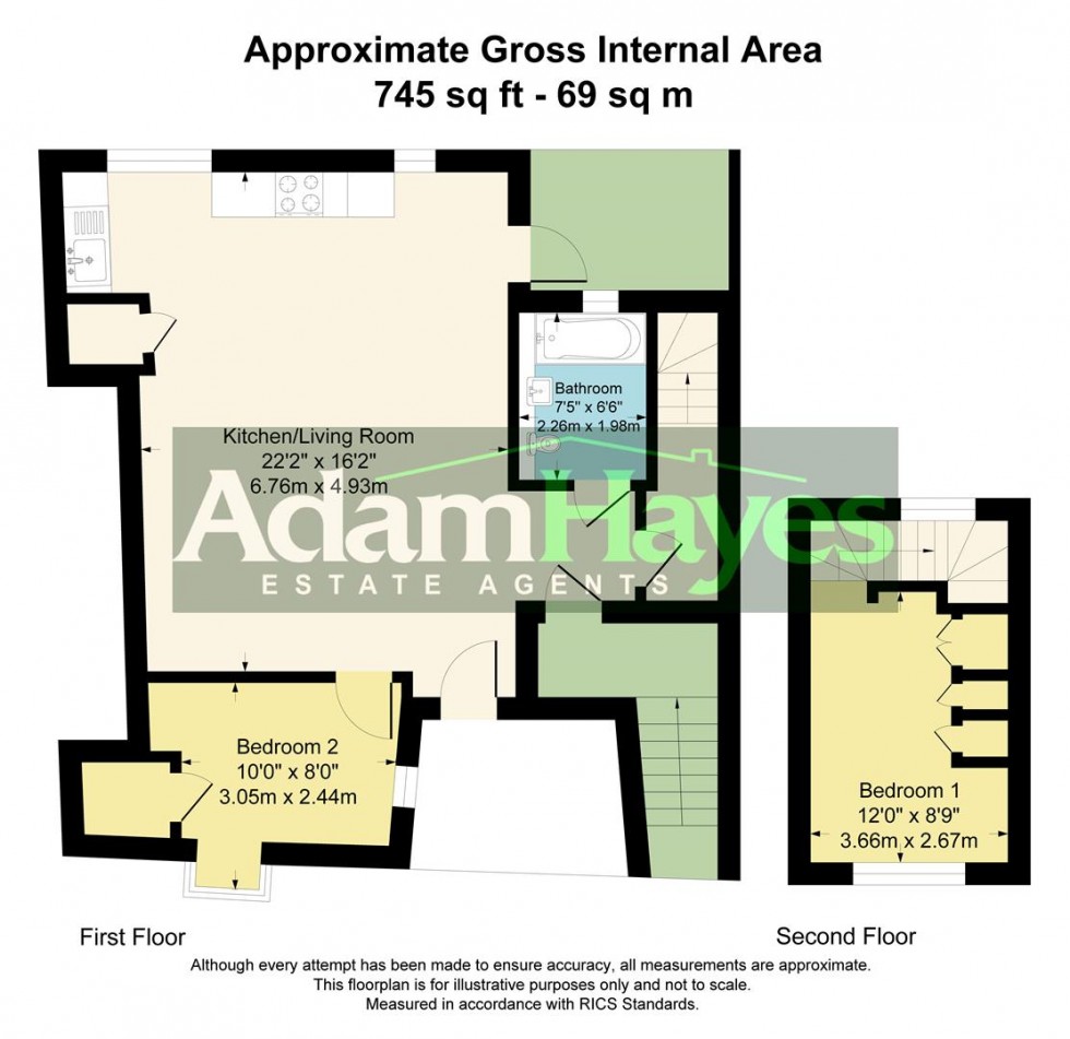 Floorplan for Edgewood Mews, Finchley, N3