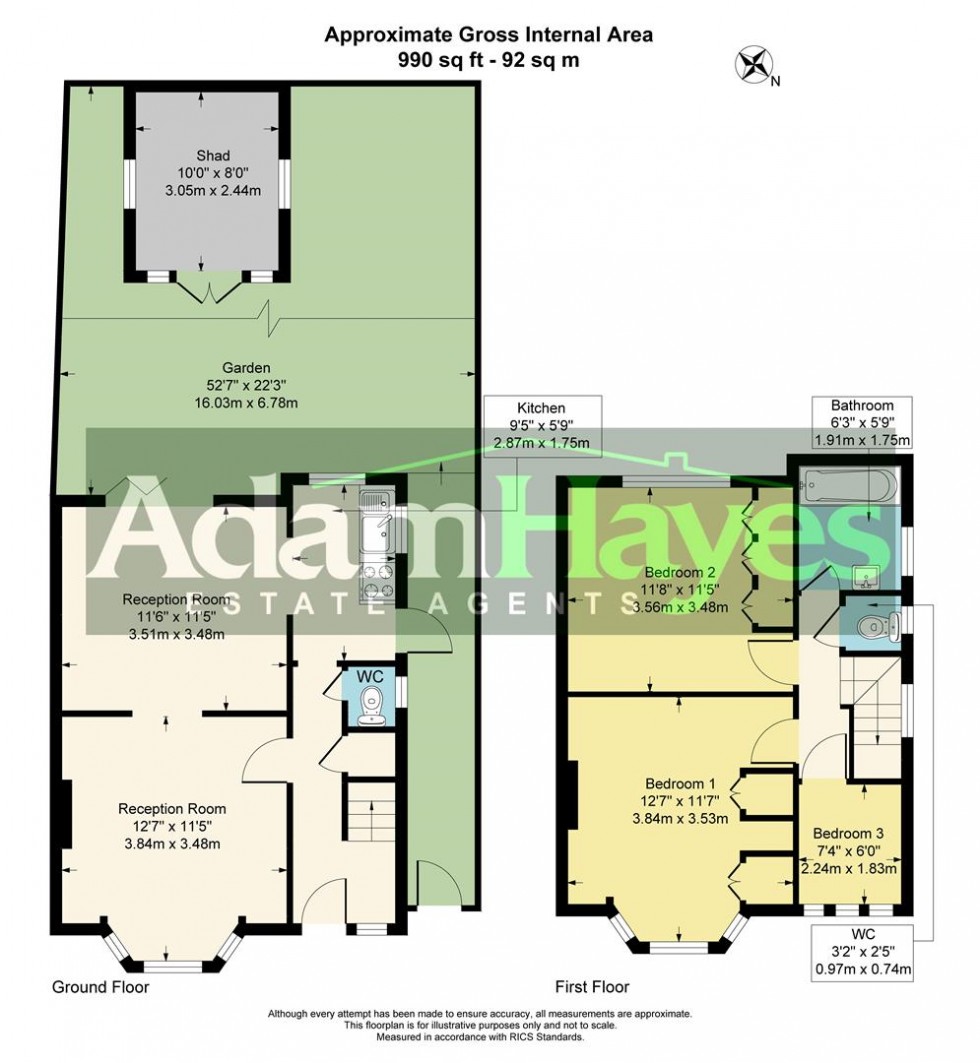 Floorplan for Abercorn Road, Mill Hill, NW7