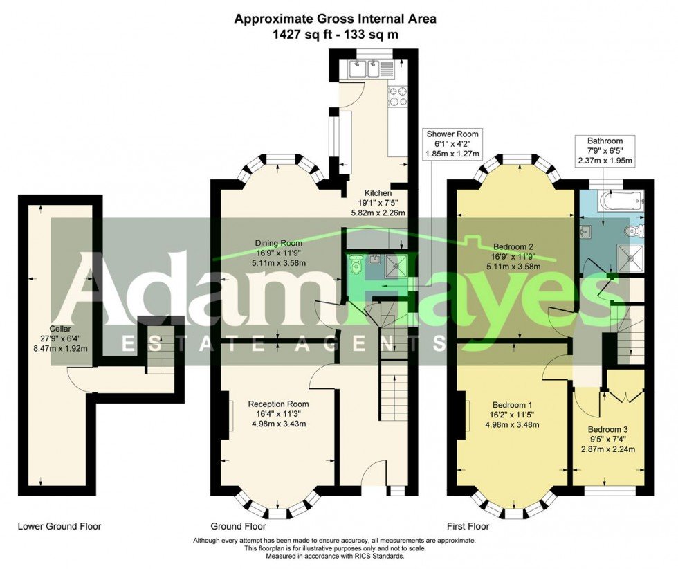 Floorplan for Leicester Road, East Finchley, N2