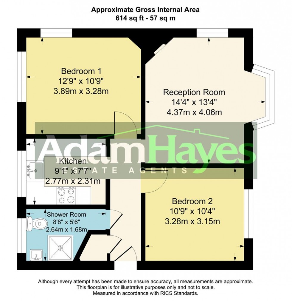 Floorplan for Denison Close, Hampstead Garden Suburb N2