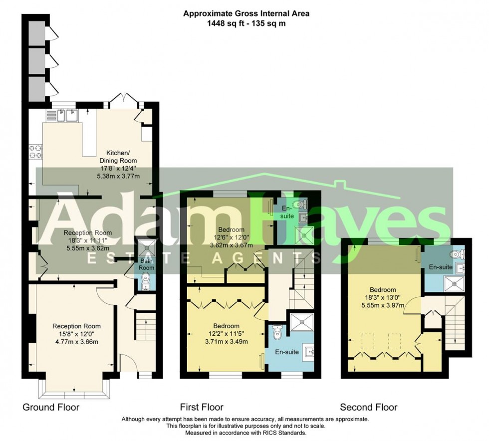 Floorplan for Woodgrange Avenue, North Finchley, N12