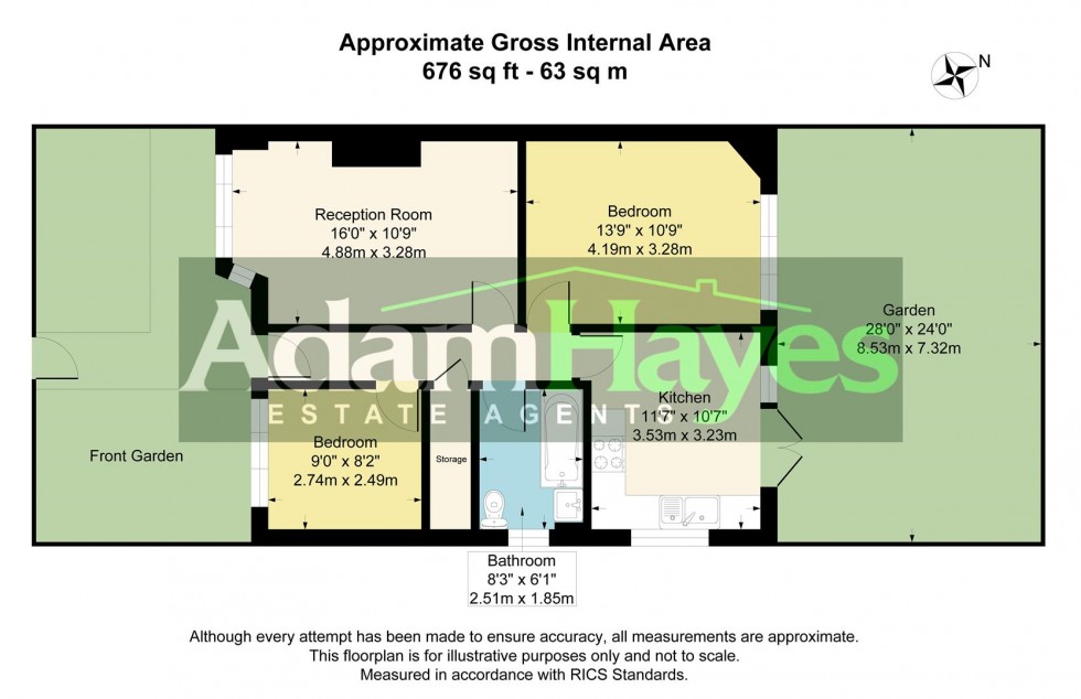 Floorplan for Eversleigh Road, Finchley, N3
