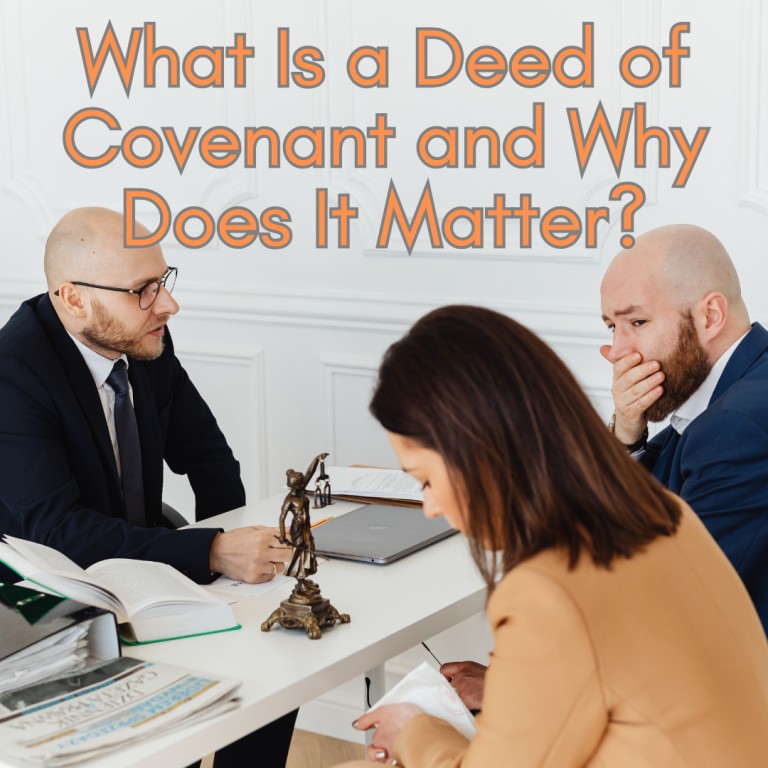 What Is a Deed of Covenant and Why Does It Matter?